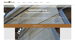 Desktop Screenshot of cappottofaidate.com